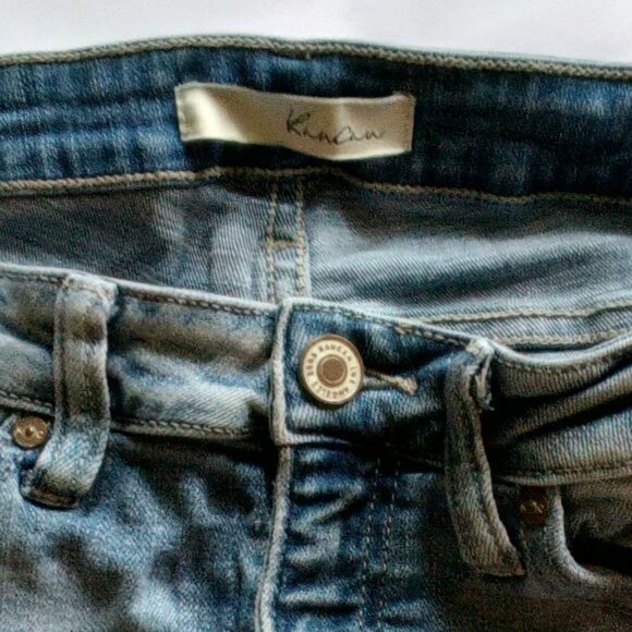 KanCan Womens Highly Distressed Daisy Duke Cut Offs Short Denim Jean Shorts☀🌊🌺 - Picture 11 of 12